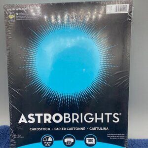 Astrobright Lunar Blue 100 Cardstock